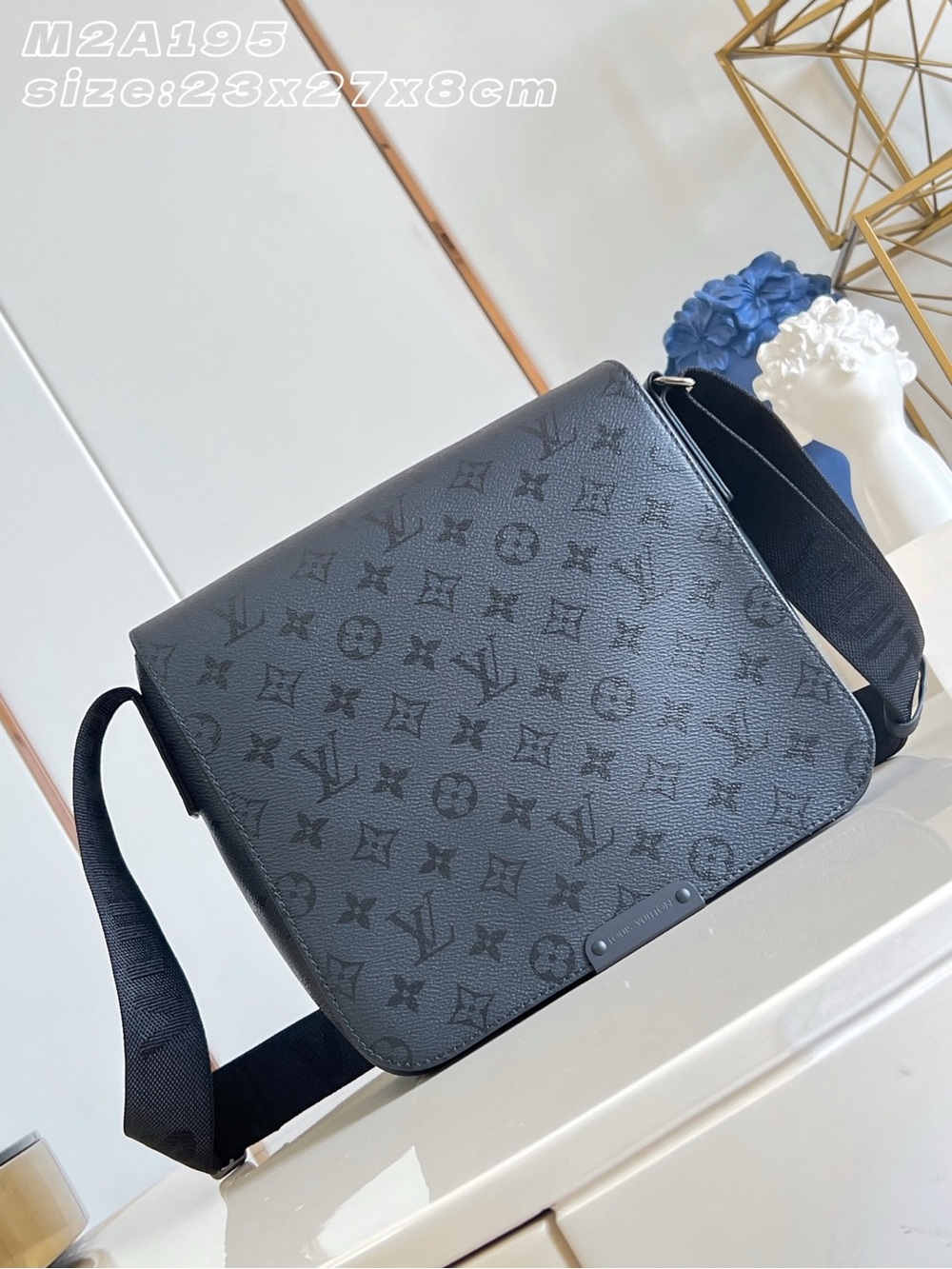 Louis Vuitton Black Monogram Eclipse Crossbody Bag